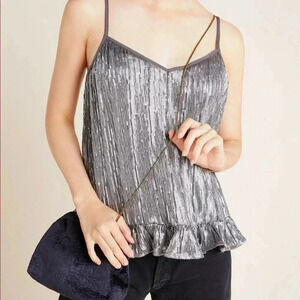 Anthropologie Amelie Beaded Cami